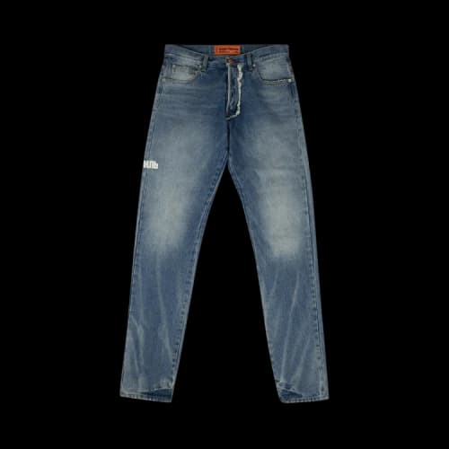 Heron Preston Five Pocket Design Jean Pants 'Blue Denim'