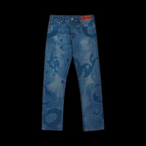 Heron Preston Denim Camo Slim 'Vintage Blue'