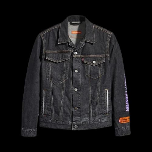 Heron Preston x Levi's Trucker Jacket 'Black Wash'