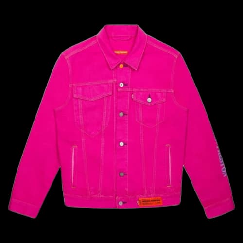 Heron Preston x Levi's Trucker Jacket 'Fuchsia'