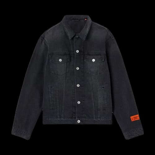 Heron Preston Regular Denim Jacket Black