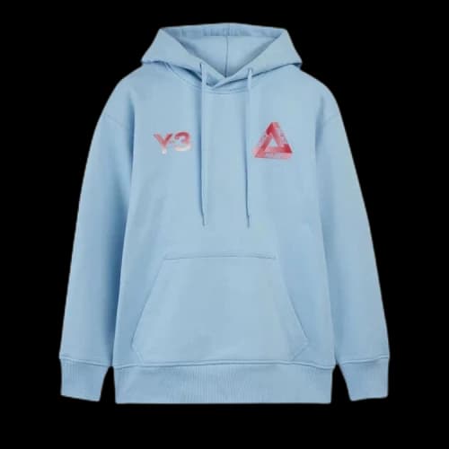 Y-3 x Palace Logo Hoodie 'Blue'