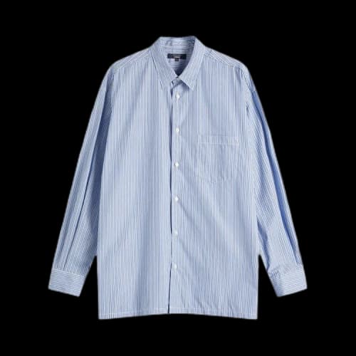 Comme des Garçons Homme Plus Weather Shirt 'Navy/Sax/White/Khaki'