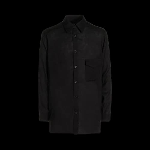 Yohji Yamamoto Pour Homme U-5 Way Collar Tab Blazer 'Black'