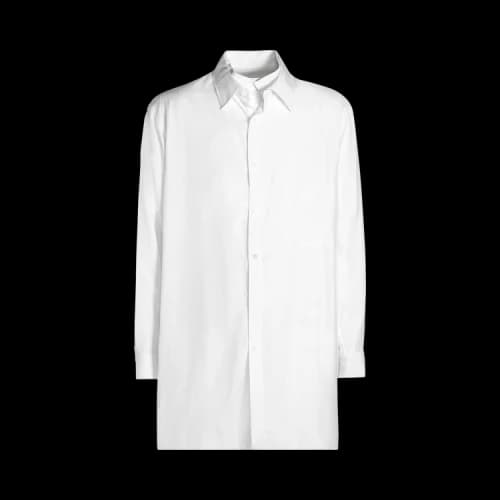 Yohji Yamamoto Pour Homme Double Layered Shirt 'White'