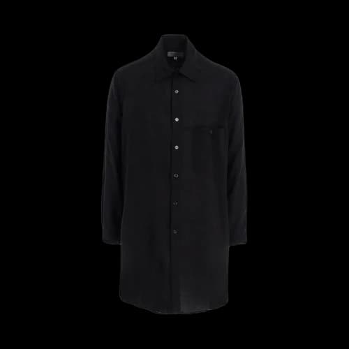 Yohji Yamamoto Pour Homme M-Round Hem Big Blazer 'Black'