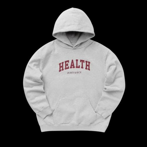 Sporty & Rich Health Ivy Hoodie 'Grey'