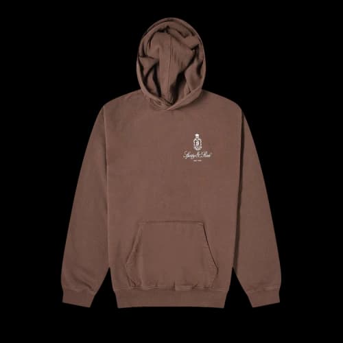 Sporty & Rich Vendome Hoodie 'Chocolate'