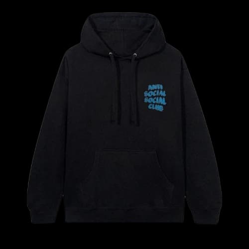 Anti Social Social Club How Deep Hoodie 'Black'