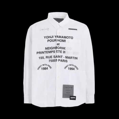 Yohji Yamamoto x Neighborhood Shirt 'White'