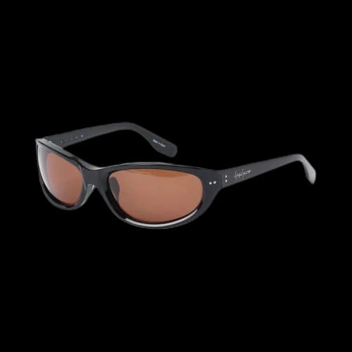 Yohji Yamamoto Pour Homme B-Curve Sunglasses 'Brown'