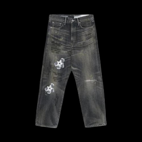 Yohji Yamamoto x Neighborhood Savage Denim DP Basic Pants 'Black'