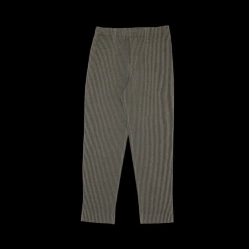 Homme Plissé Issey Miyake Slim Pleated Pants 'Brown'