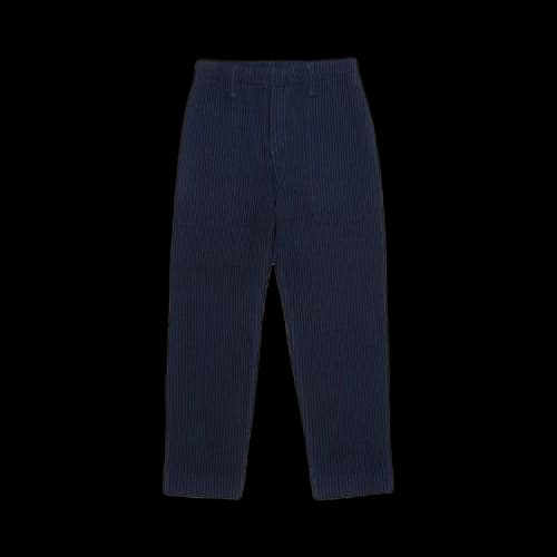 Homme Plissé Issey Miyake Slim Pleated Pants 'Navy'