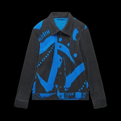 Homme Plissé Issey Miyake Lydia Biker Jacket 'Black'