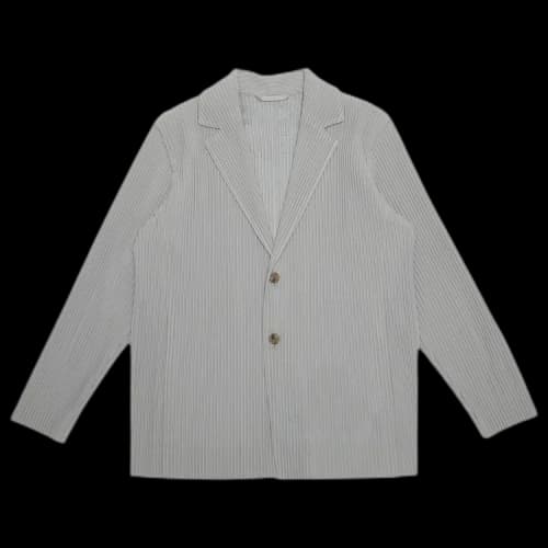 Homme Plissé Issey Miyake Pleated Blazer 'Grey'