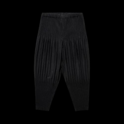 Homme Plissé Issey Miyake Drop Crotch Pants 'Grey'