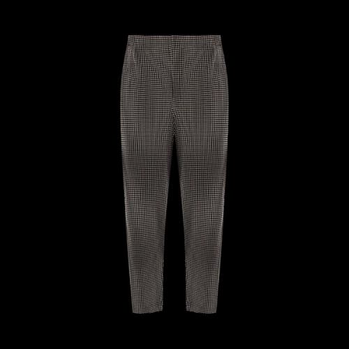 Homme Plissé Issey Miyake Pleated Pants 'Grey Check'