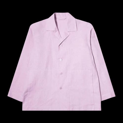 Homme Plissé Issey Miyake Button Up Shirt 'Brown'