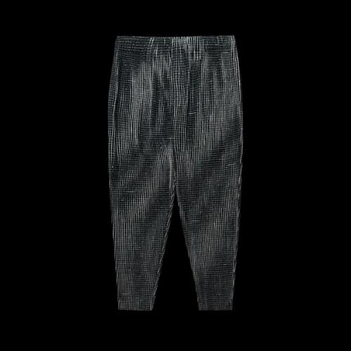 Homme Plissé Issey Miyake Network Check 'Black'