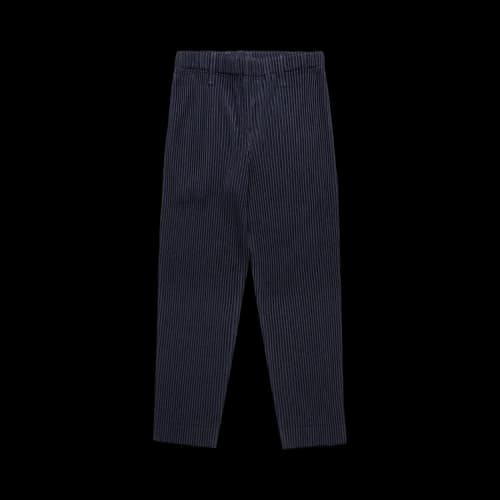 Homme Plissé Issey Miyake Slim Fit Pants 'Navy'