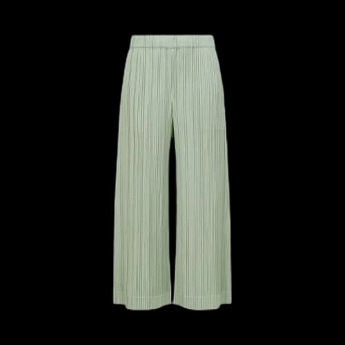 Homme Plissé Issey Miyake Pleated Pants 'Green Hued'