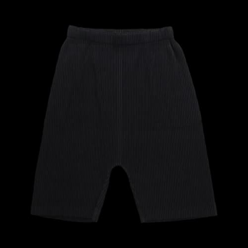 Homme Plissé Issey Miyake Pleated Shorts 'Black'