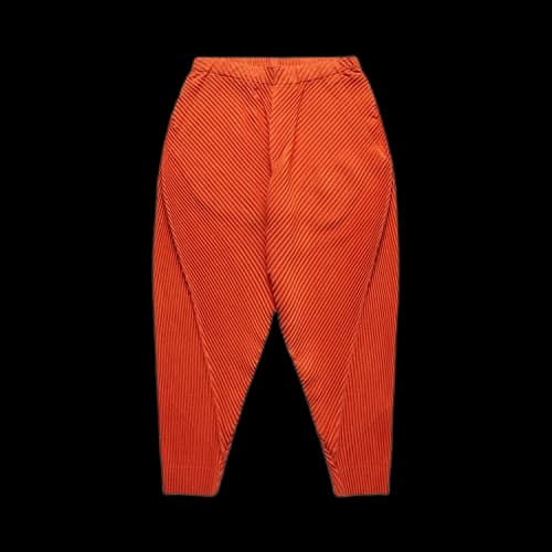 Homme Plissé Issey Miyake Arc Pleated Pant 'Vermilion Orange'