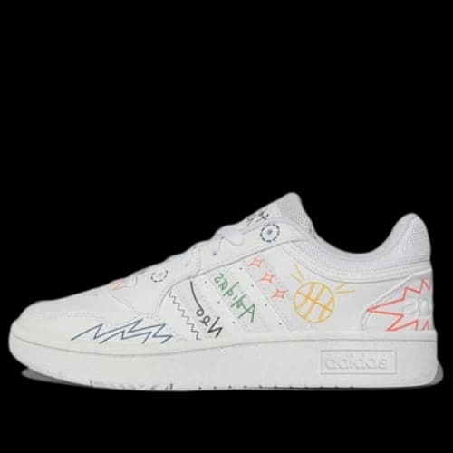 adidas Hoops 3.0 Doodle 'White'