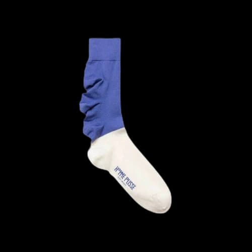 Homme Plissé Issey Miyake Flowers Socks 'Blue'
