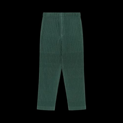 Homme Plissé Issey Miyake Pleated Pants 'Green'