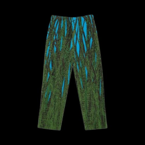 Homme Plissé Issey Miyake Grass Field Pants 'Green'