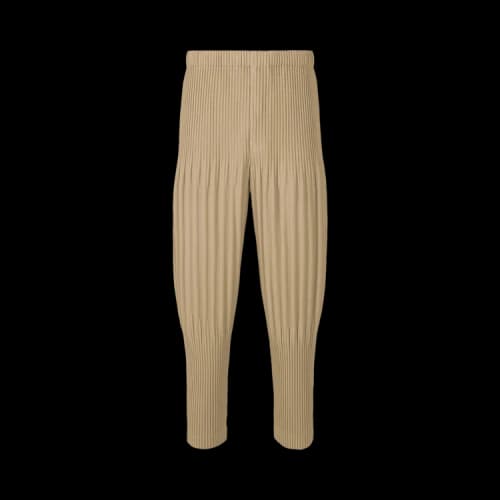 Homme Plissé Issey Miyake Tapered Pants 'Tan'