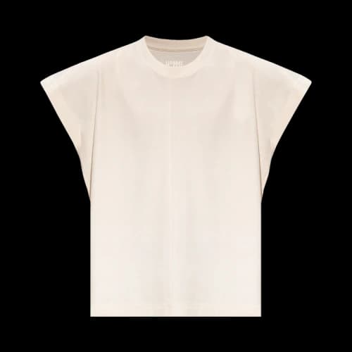 Homme Plissé Issey Miyake T-Shirt 'Ivory'