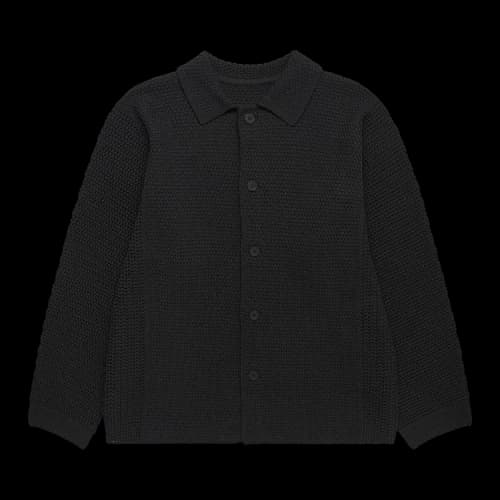 Homme Plissé Issey Miyake Rustic Knit Top 'Darkness Brown'