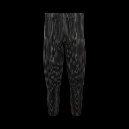 Homme Plissé Issey Miyake Tweed Pleats Pants 'Brown'