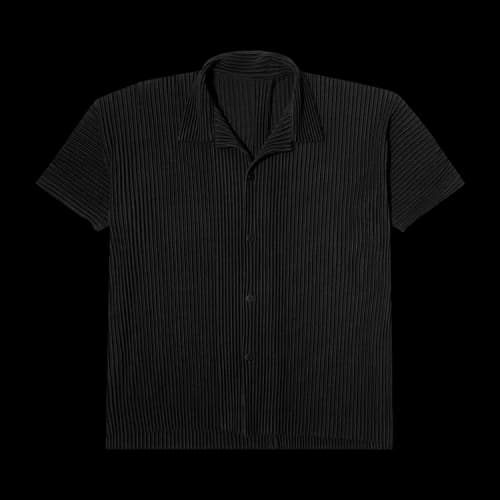 Homme Plissé Issey Miyake MC July Shirt 'Black'