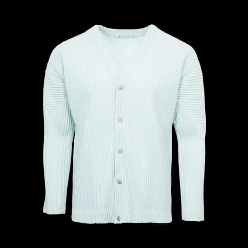 Homme Plissé Issey Miyake Color Pleats Shirt 'Light Indigo'