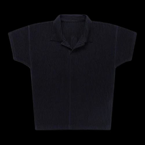 Issey Miyake Basic Polo 'Navy'