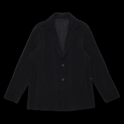 Homme Plissé Issey Miyake Basics Jacket 'Black'