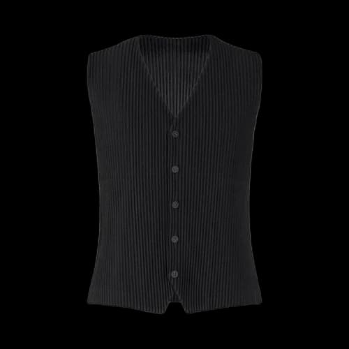 Homme Plissé Issey Miyake Basic Vest 'Black'