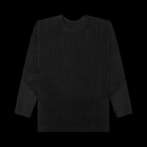 Homme Plissé Issey Miyake MC January T-Shirt 'Black'