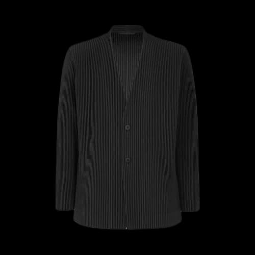 Homme Plissé Issey Miyake Tailored Pleats Jacket 'Black'