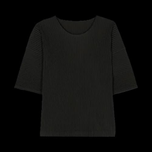 Homme Plissé Issey Miyake MC July T-Shirt 'Black'