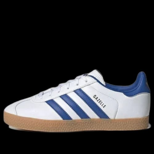 (GS) adidas Gazelle 'Cloud White Blue'