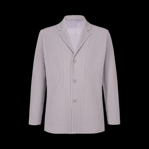 Homme Plissé Issey Miyake Tailored Pleats 2 Jacket 'Cloud Grey'