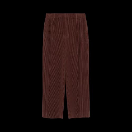 Homme Plissé Issey Miyake MC February Pants 'Chocolate Brown'