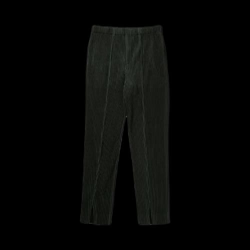Homme Plissé Issey Miyake Pleated Pants 'Dark Green'