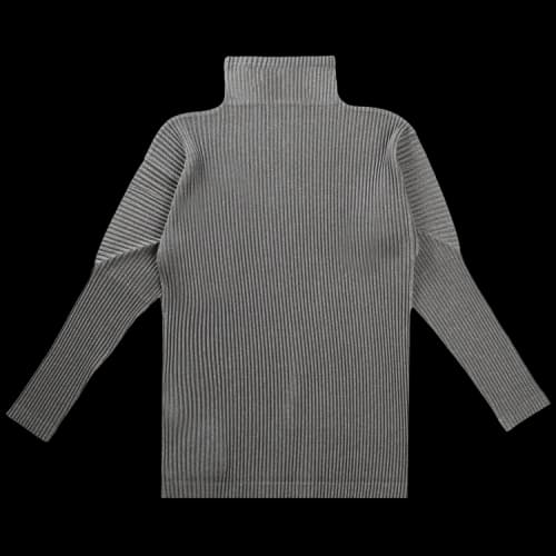 Homme Plissé Issey Miyake Heather Pleats Top 'Grey'