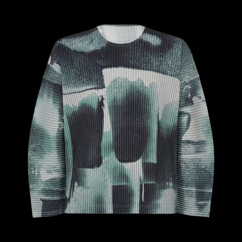 Homme Plissé Issey Miyake Wind Walk Long-Sleeve 'Grey'